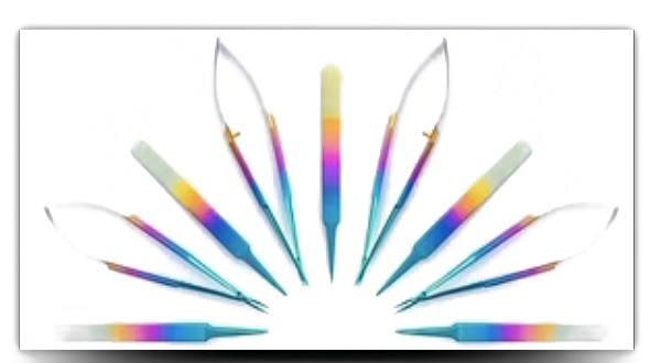EMI instruments TITANIUM MICROSURGICAL INSTRUMENTS BALANCED FOR PRECISION